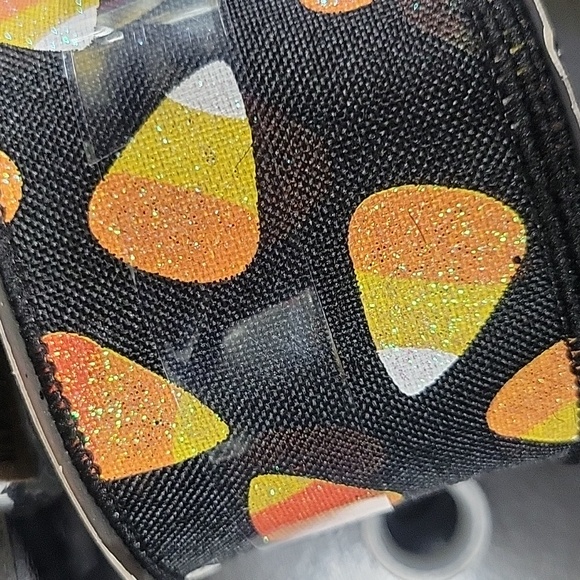 Celebrate It Halloween Wired Ribbon - Black and Orange Bundle. - Picture 4 of 6